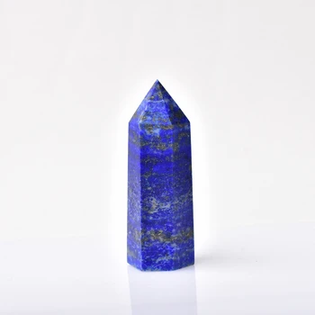 1 BUC Natural Lapis Lazuli Cuarț Piatră brută Decor Cristal punct de Decor Acasă Piatră de Amenajare a teritoriului Energie Piatră de Vindecare