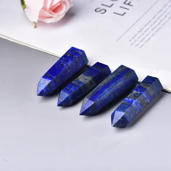 1 BUC Natural Lapis Lazuli Cuarț Piatră brută Decor Cristal punct de Decor Acasă Piatră de Amenajare a teritoriului Energie Piatră de Vindecare