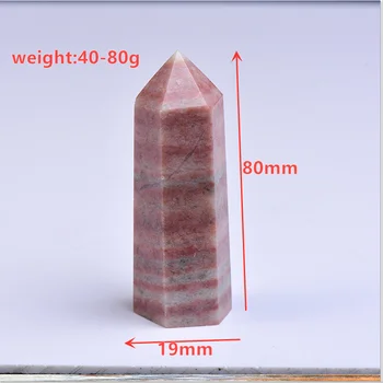 1 buc Naturale de Cuarț, Opal de Vindecare Obelisc Bagheta Piloni de Minereu Minerale Vindecare Reiki Decor Acasă piramida DIY Cadou