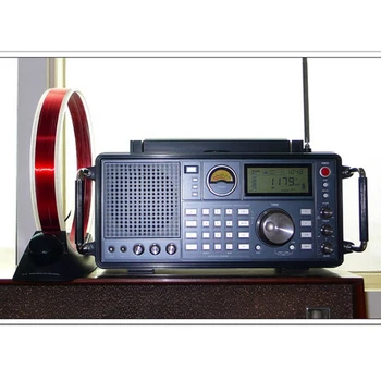 1 BUC O-200 AM/MW Rotativ Tuneable Câștigul Bucla de Radio Antena Pentru Radio FM Acordabile Val Mediu Câștiga Radio Accesorii Antene Instrument