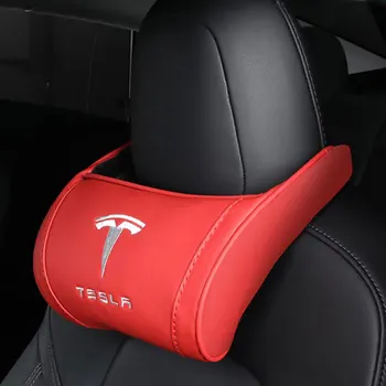 1 BUC Pentru Tesla Model 3 Model S Model X Model Y Gât Perna Moale, Confortabila Perna Suport Gat Scaun Auto Tetiera Accesorii