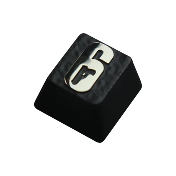 1 buc placat cu zinc din aliaj de aluminiu ZNAL903 cheie capac pentru tastatură Mecanică Stereoscopic relief keycap R4 Înălțime