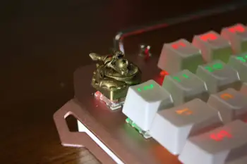 1 buc Rășină Hand-made Personalizate Cheie Capac Stereoscopic 3D cu iluminare din spate Metalic Mecanice Keyboard Keycap Pentru DRAGON