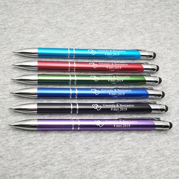 1 buc smartphone cu ecran touch pen personalizat gratuit stylus pen cu numele meu 10colors de a alege cel mai bun cadou de ziua de nastere