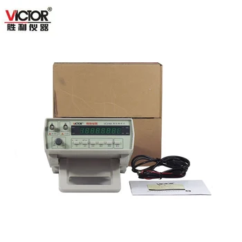 1 buc VICTOR VC3165 0.01 Hz - 2.4 GHz digital de Precizie Frecvență Metru tester Contor de Frecvență de 8 cifre led-uri de afișare