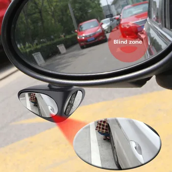 1 Bucată Automibile Vedere Din Spate Asistent Parcare Oglinda Retrovizoare Reverse Camera Auto Accesorii Auto La Fața Locului Orb Convex Oglinda