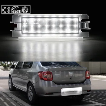 1 Bucată de Înmatriculare LED Lumina Lămpii Numărului de Înmatriculare Pentru Dacia Sandero II 2013-UP Logan II 2013-UP