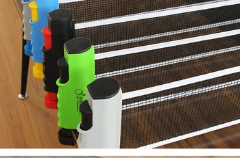 1 Bucată Retractabil masă de Tenis de Masă din material plastic Puternic Plasă Net Portabil Net Kit Net Rack Înlocui set pentru Ping Pong Joc