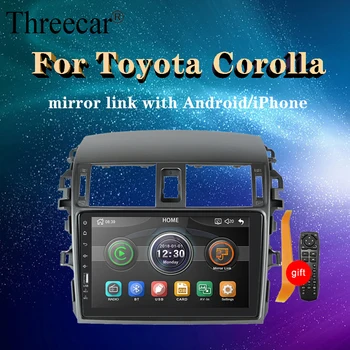 1 din Radio Auto MultimediaPlayer Mirror Link cu ecran tactil Capacitiv Pentru Toyota Corolla E140/150 2008 2009 2010 2011 2012 2013
