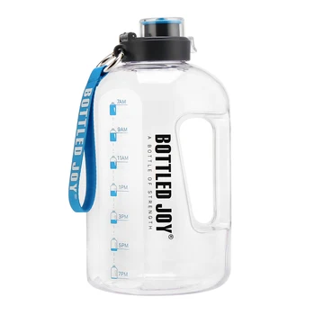 1 Galon BPA Free Sticla cu Apa de Mare de Hidratare cu Motivationale etanșe de Apă Potabilă Ulcior pentru Exercitarea Camping Antrenamente