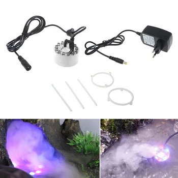 1 LED-uri Super cu Ultrasunete Mist Creator Fogger Nebulizator Fântână de Apă Vaporizator Whosale&Dropship