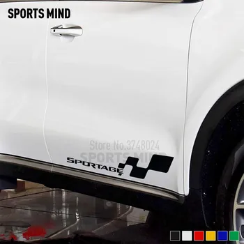 1 Pereche de SPORT MINTEA Vinil Auto Autocolant Decal Automobile Car Styling Pentru Novo Kia Sportage EX GT-Line Exterior Accesorii