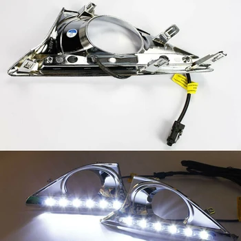 1 Set Auto LED DRL Daytime Running Light Pentru Toyota Camry V50 2012 2013 12V Auto DRL Lampa de Ceață ABS rezistent la apa Decor