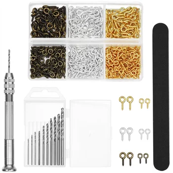 1 Set Burghiu de Mână Șlefuire Stick Instrumente Kit pentru UV Rășină Epoxidică Meserii DIY Bijuterii de Luare de Echipamente de Foraj Metal Șurub Eyepins