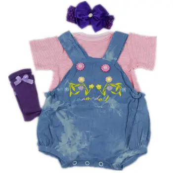 1 set haine pentru păpuși pentru copii bebe renăscut fată băiat haine de păpuși rochie Romper se potrivesc pentru 50-55cm haine papusa jucării cadou