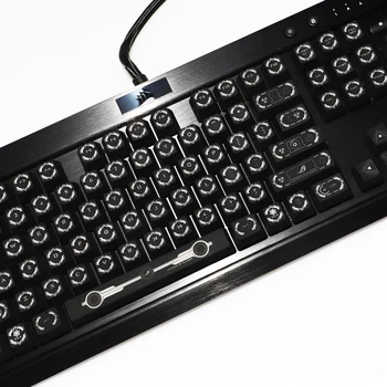 1 set high-end de PROIECT cu iluminare din spate tastă tastatură mecanică gaură neagră de acoperire capac cheie pentru Corsair K70 K95 RGB Razer huntsman
