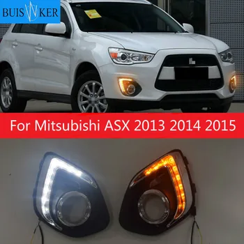 1 Set Pentru Mitsubishi ASX 2013 LED DRL Lumini de Zi cu Zi rezistent la apa Ceață Lampă de Cap
