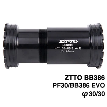 1*ZTTO BB386 EVO PF30 Biciclete Biciclete Cadru pedalier Pentru 30mm Angrenajul de Culoare Opțional pentru Instalare Rapidă