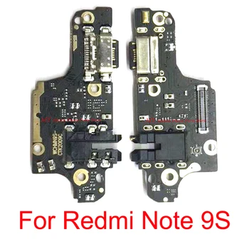 10 BUC Nouă Încărcare USB Dock Bord Port Cablu Flex Pentru Xiaomi Redmi Nota 9 USB Încărcător de Bord Cablu Flex Parte Pentru Redmi Note9S
