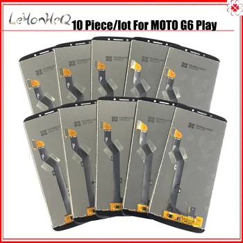 10 Bucati mulțime de Display Pentru Motorola MOTO G6 Juca Display LCD Touch screen Digitizer Asamblare