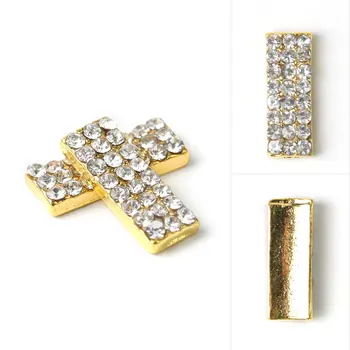 10 bucăți de cristal stras unghii pietre aliaj 3d decoratiuni scânteie unghiile farmece pietre pentru bijuterii de designer dotari