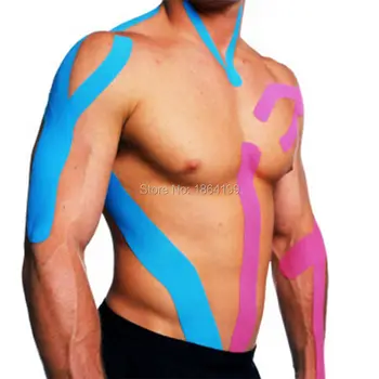 10 Role de 5m x 5 cm Kinesiology tape Sport Bandă Elastică dureri Musculare îngrijire Terapeutică Banda de Bumbac Bandaj