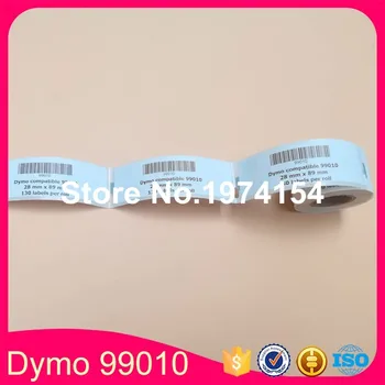10 Role Dymo Compatibil 99010 Etichetă 28mm*89mm 130Pcs/Rola Compatibil pentru LabelWriter 400 450 450Turbo Printer SLP 440 450