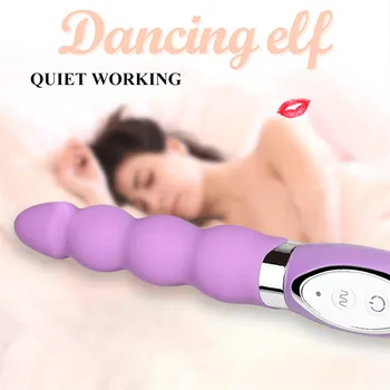 10 Viteze De Silicon Vibrator Vibrator Pentru Femei Vagin Anal Bile Vibratoare Penis Puternic, Sex Mașină Mai Bună Decât Sexul Jucării Pentru Adulți