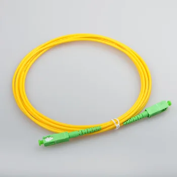 100 buc Fibra Optica patch cord Fabrica ridicata simplex SC/APC Optice, cablu CATV sx 1 3 5 10 20 100 m patrati Ftth