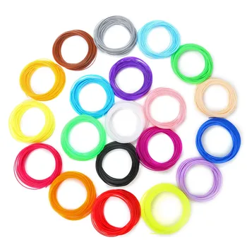 100 de Metri de 20 de Culori 1,75 mm Filament PLA Materiale 50M 10 Culori Pentru Imprimare 3D Pen Printer Fire de Plastic Consumabile Desen