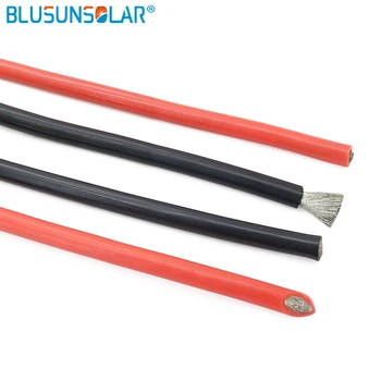 100 Metri/Rola fierbinte de vânzare 20 AWG Super Moale și Flexibil de Cauciuc Silicon Cablu Negru/Roșu cu ambalare frumos