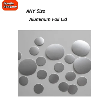 1000pcs sigiliu dimensiunea personalizate din plastic laminat folie de aluminiu garnituri capac PP, PET, PVC, PS, ABS sticle de sticlă