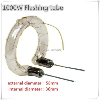 1000W calitate Superioara noua putere ring Flash Tube lampă cu Xenon Flashtube Reparații Parte SPEEDLIGHT pentru AOBAO