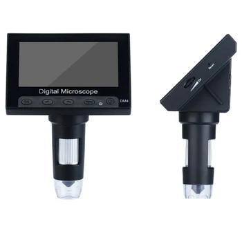 1000X Digital Microscop electronic de Interfață USB Microscop Digital Portabil de 8 LED Microscop 4.3 inch DM4 Ecran de Sudare Lectură