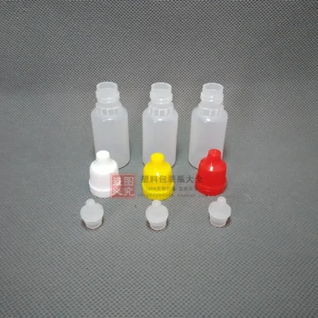 100buc 10ml plastic lichid sub-flacon flacon picurător de ochi picături de apă sticla de ulei esențial sticla de plastic