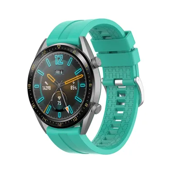 100buc 20MM 22mm Noua Curea de Ceas Silicon pentru Onoarea de Magie/Huawei watch GT acitve 46mm Curea de mână Pentru 42mm GT Elegant watchband
