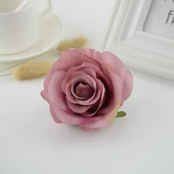 100buc flori Artificiale pentru acasă nunta corsaj perete mașină de crăciun de decorare accesorii de înaltă calitate de Mătase Retro trandafiri
