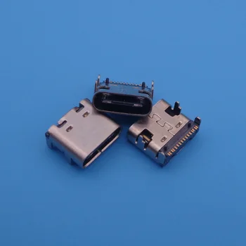 100buc micro USB 3.1 Tip C tip Conector-C nr parte 12Pin DIP4 de sex Feminin portul de Încărcare înlocuire Plug Versiunea 3.1 Mufa jack