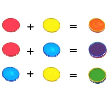 100buc Montessori Culoare Cognitive de Învățare la Matematică Educație Jucarii Pentru Copii Magnetic Stick Cu Plastic Monedă Clasă Consumabile
