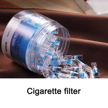 100buc Utile de Unică folosință Tutun Filtru de Țigară Fumat Reduce Gudron de Filtrare de Curățare Titular