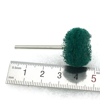 100BUC Verde de Cauciuc Roata de Sârmă cu Mâner Instrumente pentru a Face Bijuterii Slefuire Lustruire Bijuterii Instrument