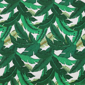 100cm*145cm de Calitate, bumbac satinat material verde bananieri textile întinde ușor
