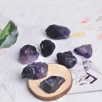 100g Naturale Violet Fluorit Cuarț de Cristal Mineral Specimen Prime de Piatră prețioasă