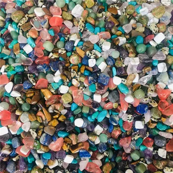 100g scazut de piatră prețioasă pietre amestecate naturale curcubeu colorat rock minerale agat pentru vindecarea chakra