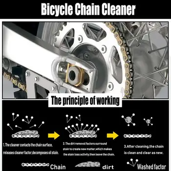 100Ml de Biciclete Lanț cu Role de Lubrifiere Lubrifiere Unelte de Ciclism Roller Cleaner Lubrifiant W/Magnet Lanț de Bicicletă de Reparații Biciclete
