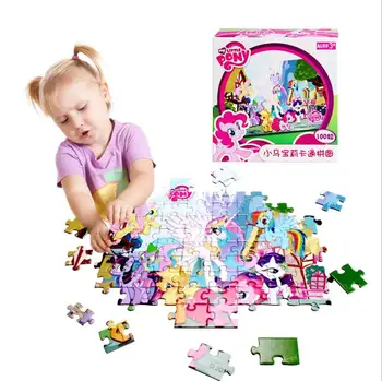 100pc micul meu ponei Puzzle DIY Jucarii pentru copii jucarii educative fierbinte de vânzare