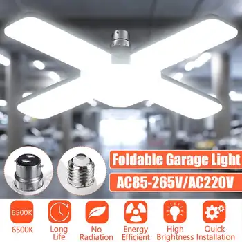 100W E27 Super Luminoase de Iluminat Industrial B22 CONDUS Pliabil Garaj Lumina 180 de Grade Deformabile Led-uri de Înaltă Bay Lampă de Atelier
