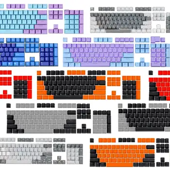 104 Taste De Culoare Amestecat Tastatură De Gaming Capace Iluminare Taste De Înlocuire Tastatură Mecanică Accesoriu