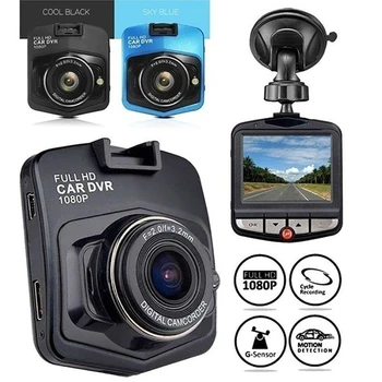 1080P DVR Auto Dash Camera de Conducere Recorder de Securitate Viziune de Noapte Înregistrare în Buclă Unghi Larg Full HD Auto Dashcam Grefier Negru