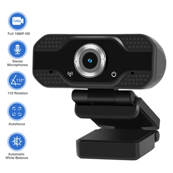 1080P HD Calculator Webcam Camera cu Microfon incorporat Camera Web pentru PC, Laptop Conferințe JHP-cel Mai bun